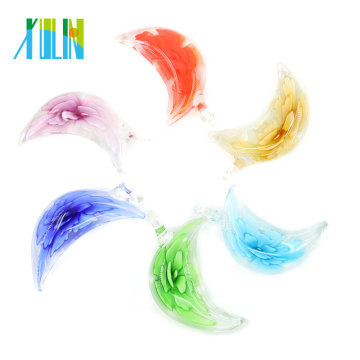 Hot Sale Fashion Inner Flower Lampwork Glass Pendants 12pcs/box, MC0095